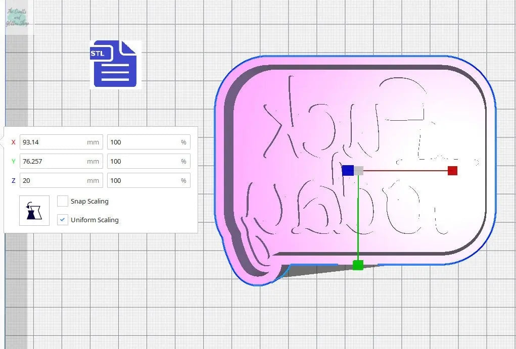 3pc F*ck Today Bath Bomb Mold STL File - for 3D printing - FILE ONLY - 3 piece Bath Bomb Press Mould