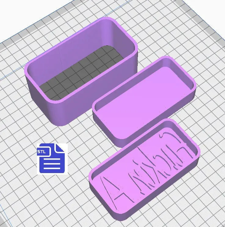 3pc F*ckin A Bath Bomb Mold STL File - for 3D printing - FILE ONLY - 3 piece Bath Bomb Hand Press Mould
