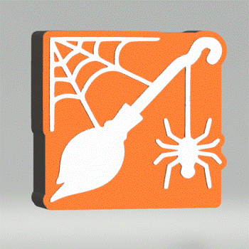3pc Halloween Bath Bomb Mold STL File - for 3D printing - FILE ONLY - The Crafts and Glitter Shop