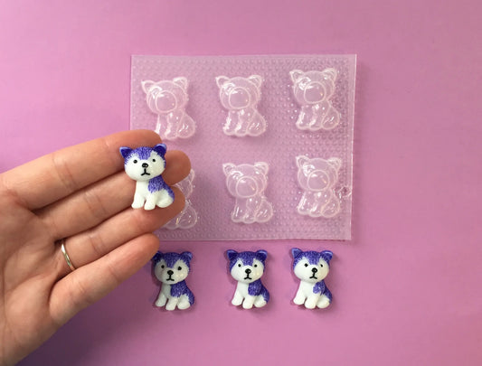 Alaskan Malamute Plastic Mold