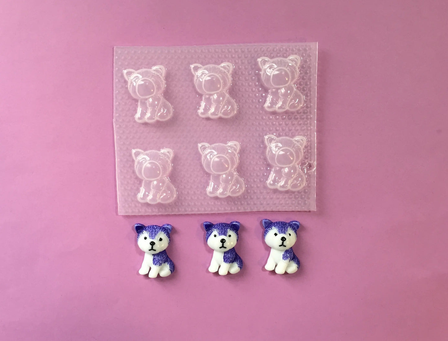 Alaskan Malamute Plastic Mold