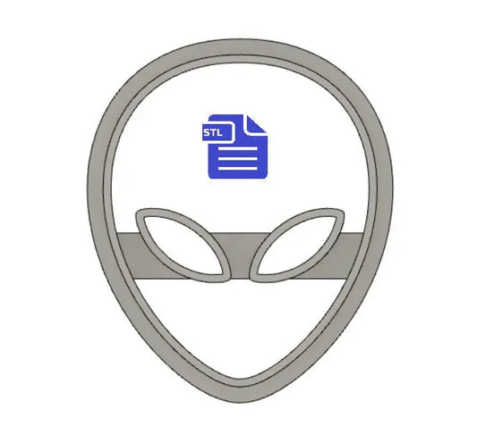 Alien Cookie Cutter STL File