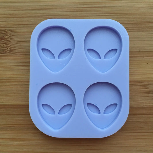Alien Head Silicone Mold The Crafts and Glitter Shop