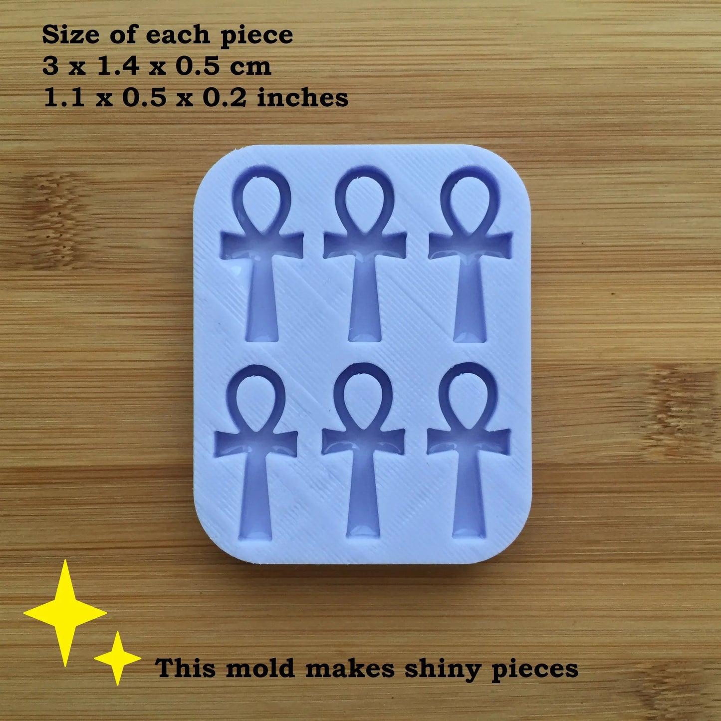 Ankh Silicone Mold The Crafts and Glitter Shop