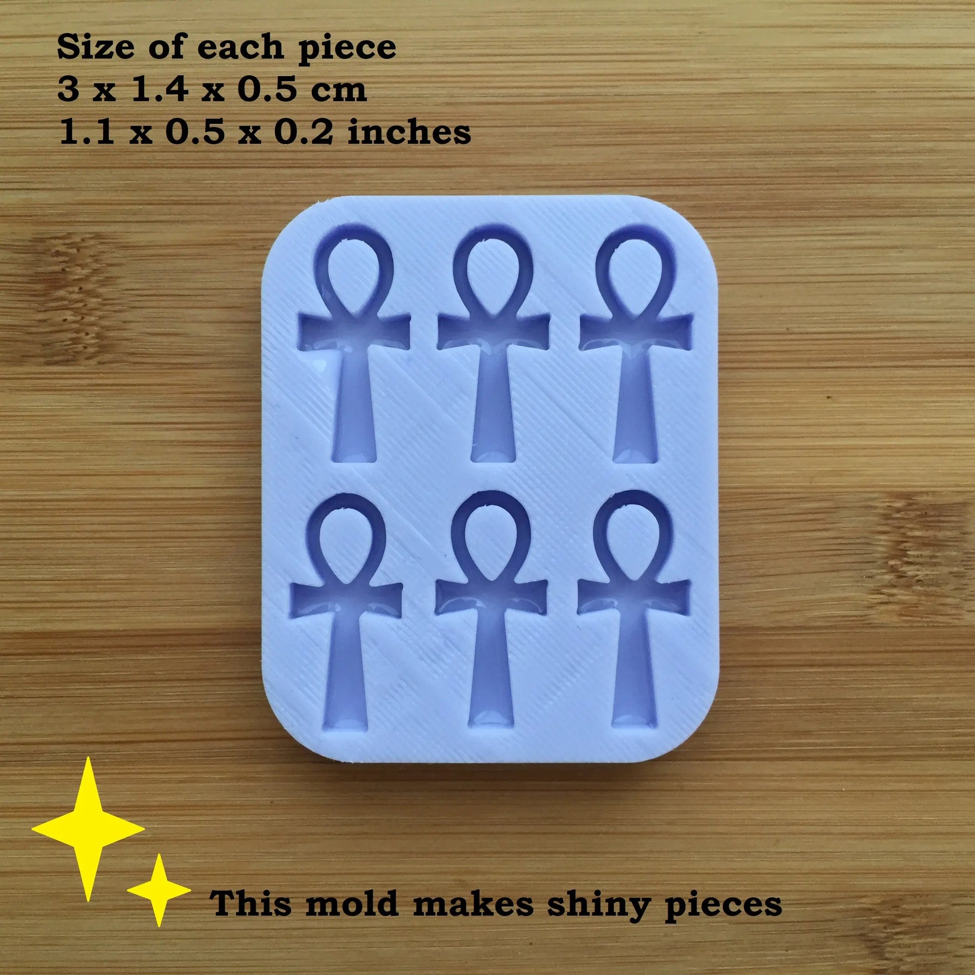 Ankh Silicone Mold The Crafts and Glitter Shop