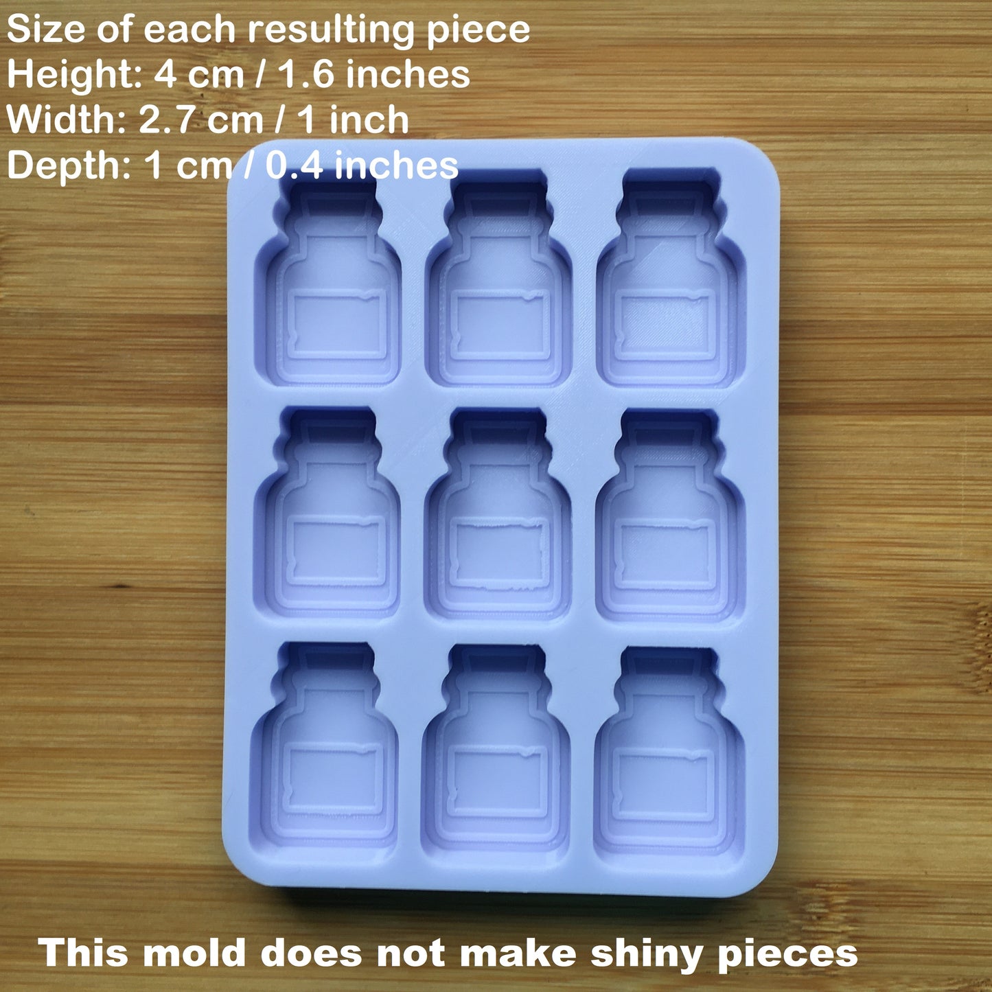 Apothecary Jar Silicone Mold