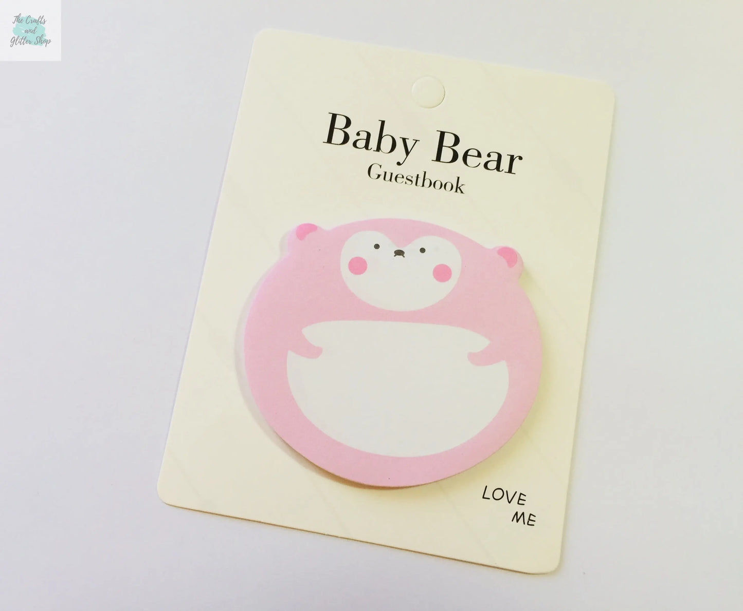 Baby Bear Sticky Notes Pad The Crafts and Glitter Shop