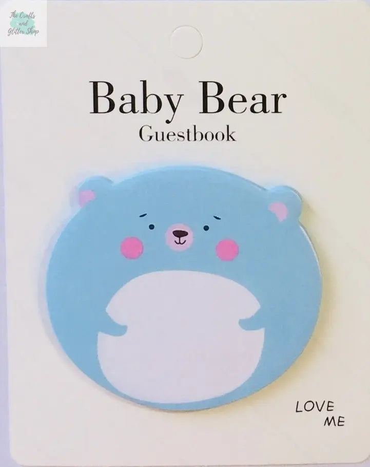 Baby Bear Sticky Notes Pad The Crafts and Glitter Shop