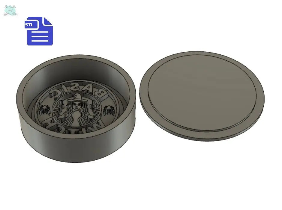 Basic Witch Bar Bath Bomb Mold STL File - for 3D printing - FILE ONLY - Bath Bomb Press Mould Shower Steamer - The Crafts and Glitter Shop