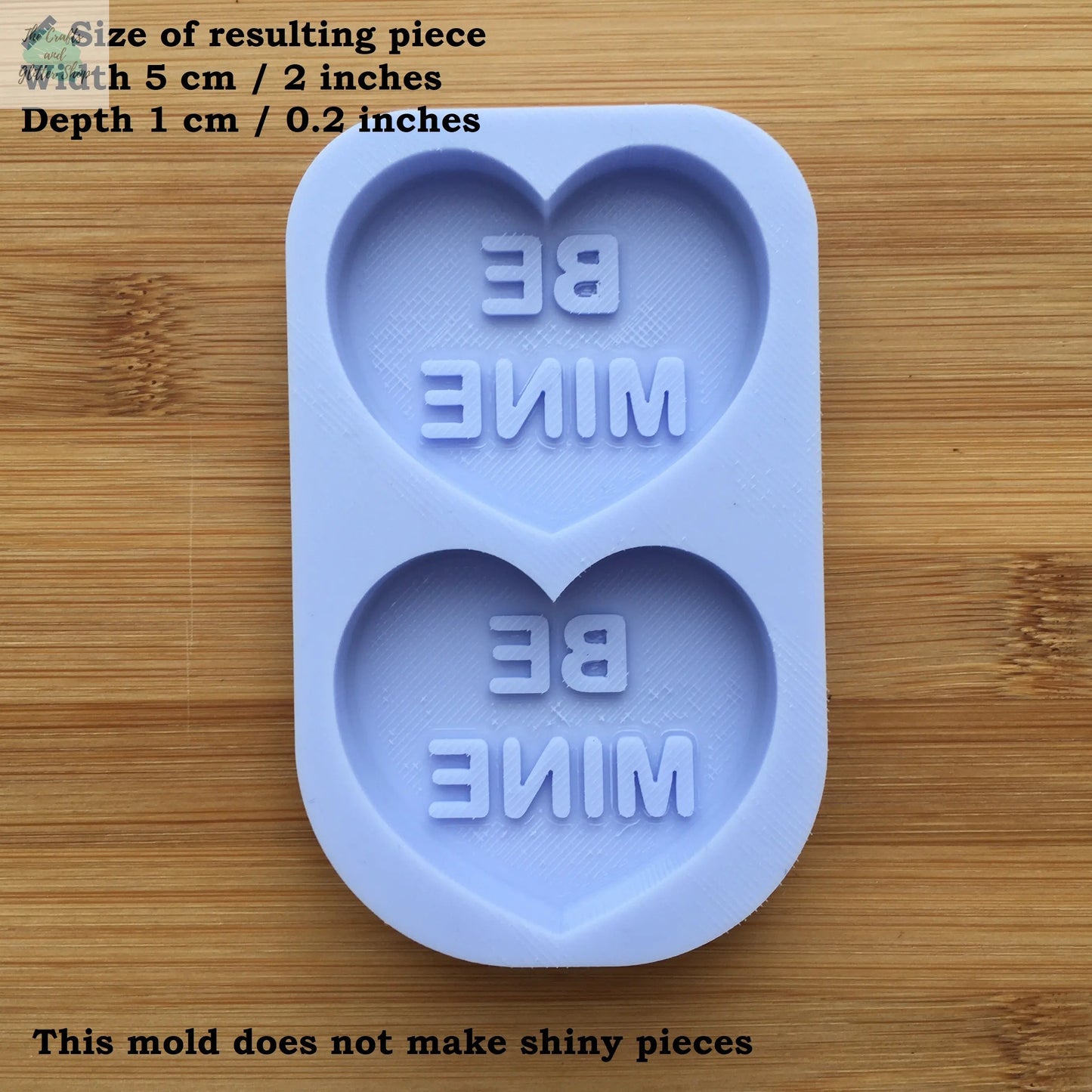 Be Mine Silicone Mold - The Crafts and Glitter Shop