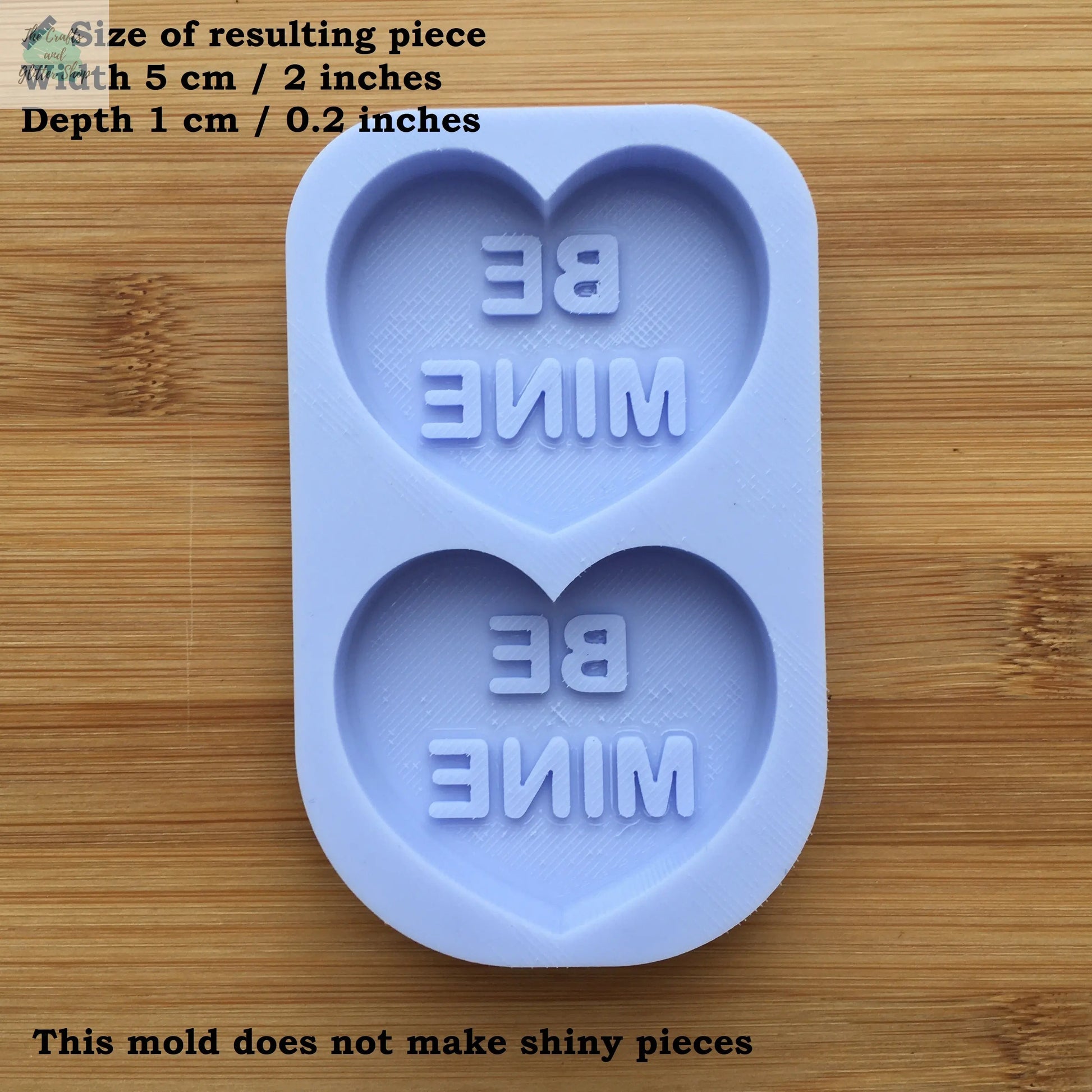 Be Mine Silicone Mold - The Crafts and Glitter Shop