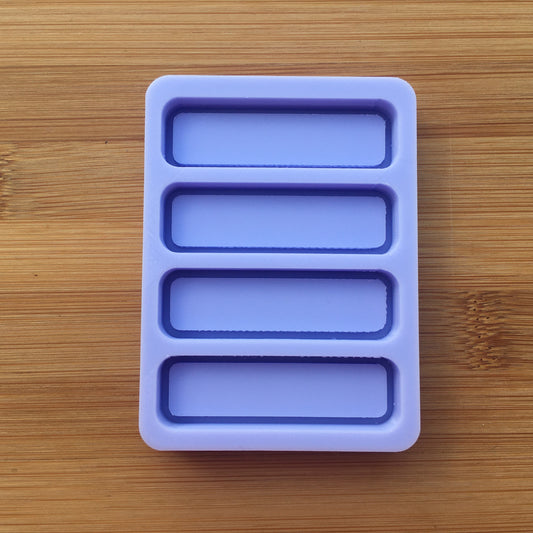 Blank Name Badge Silicone Mold