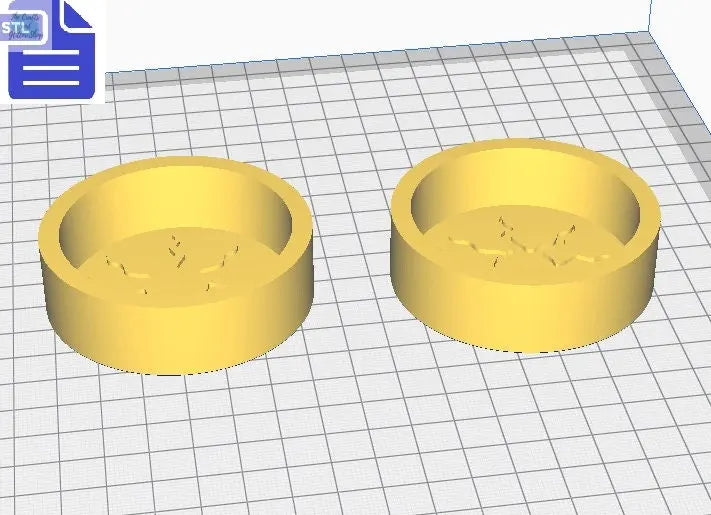 Bohemian Sun Bath Bomb Mold STL File - for 3D printing - FILE ONLY - Boho Bath Bomb Mold - Shower Steamer - The Crafts and Glitter Shop