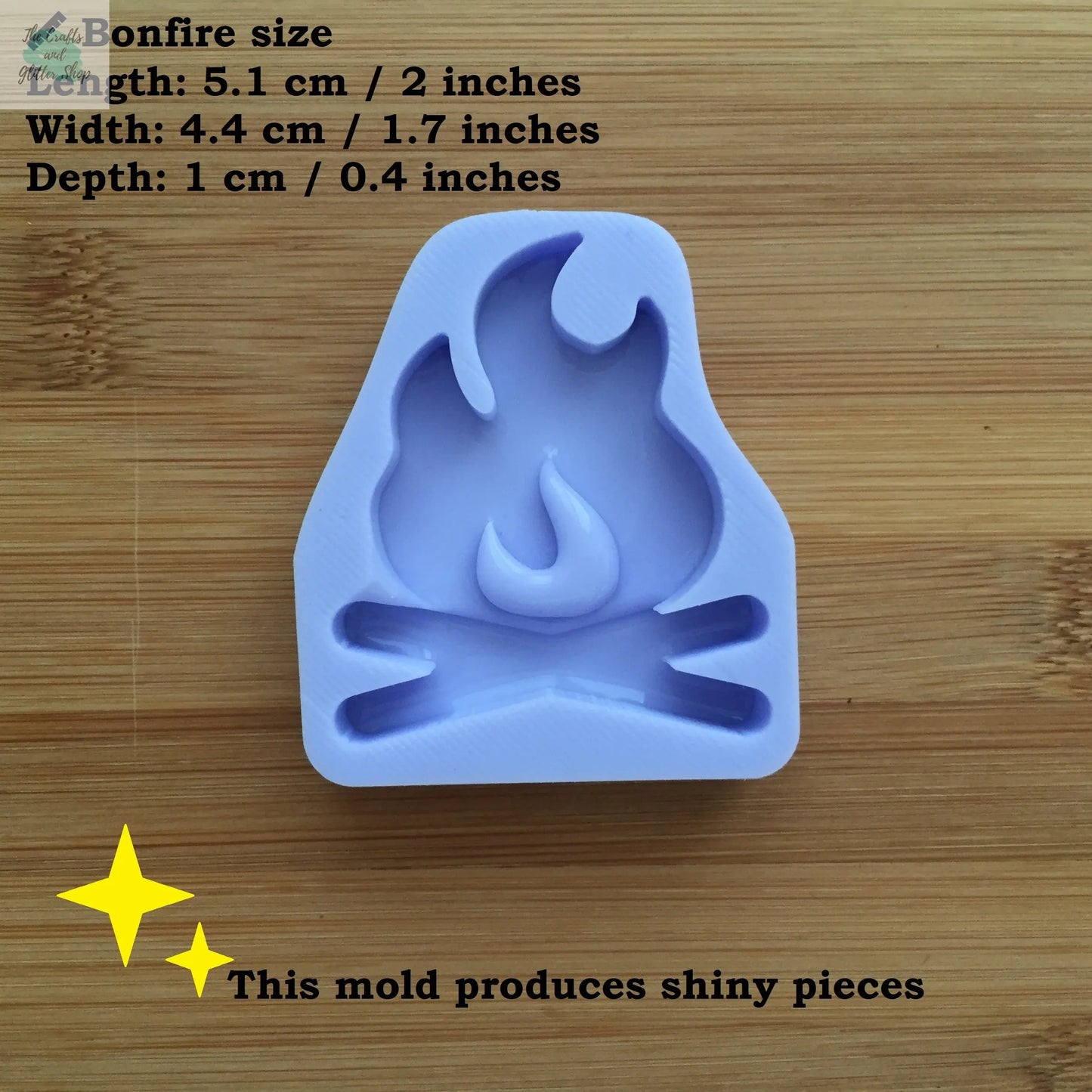 Bonfire Silicone Mold The Crafts and Glitter Shop