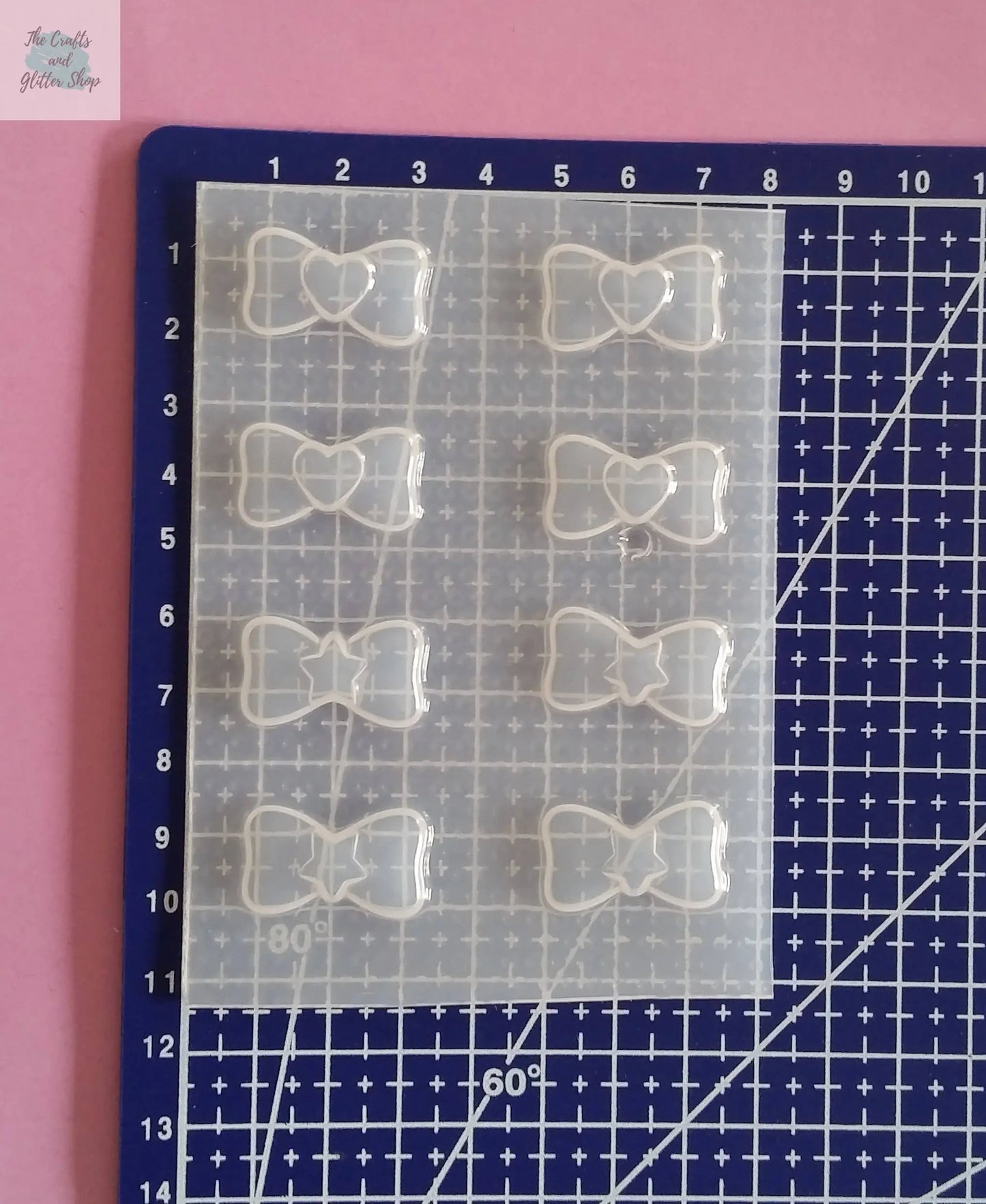 Bow Plastic Mold The Crafts and Glitter Shop