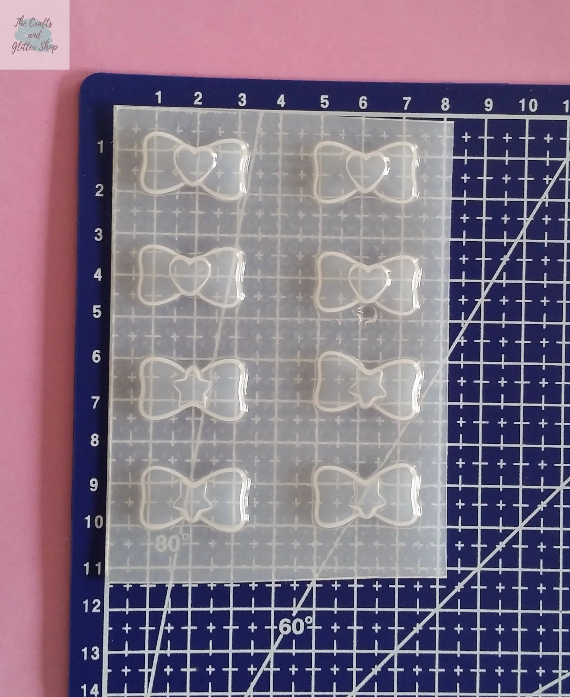 Bow Plastic Mold The Crafts and Glitter Shop