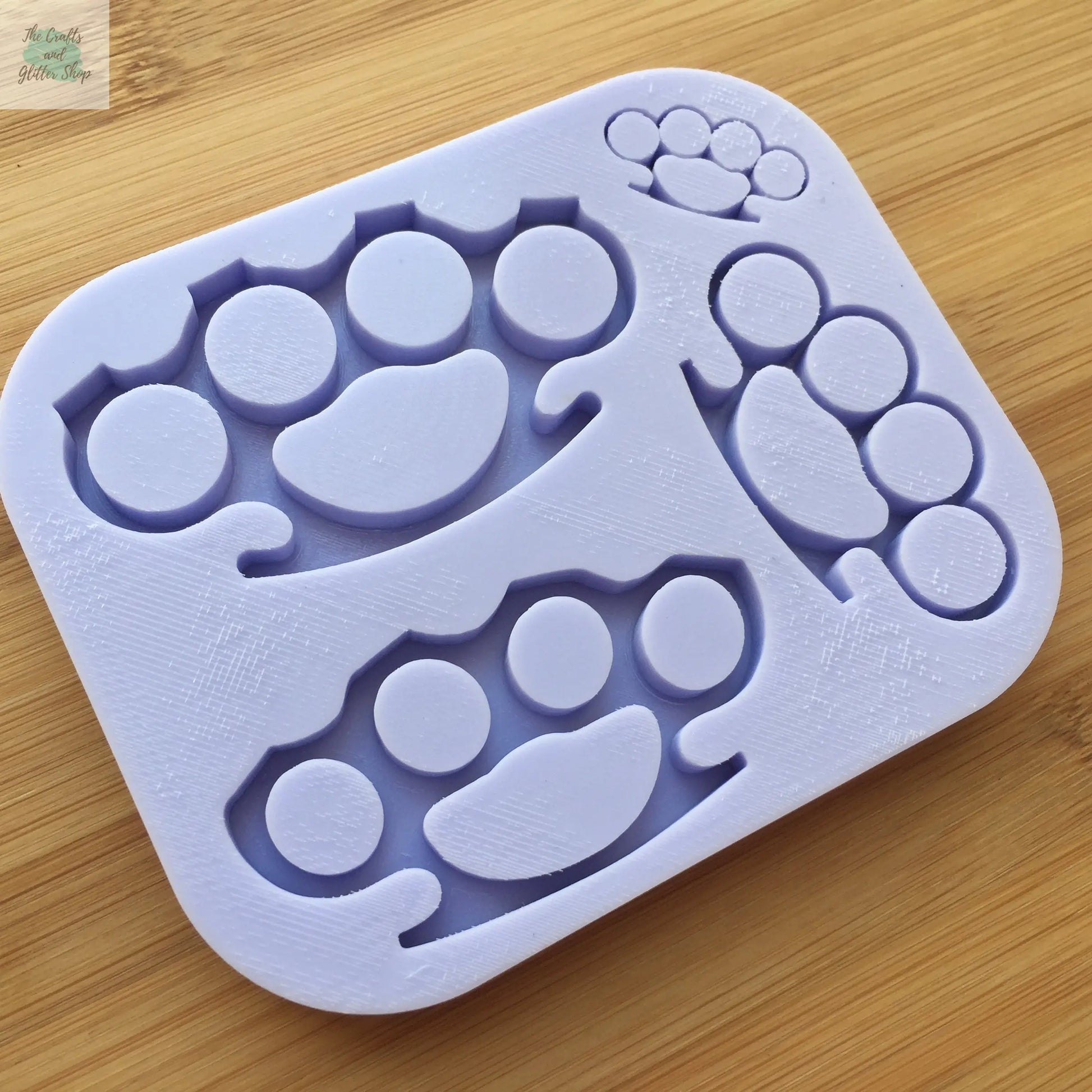 Brass Knuckles Silicone Mold The Crafts and Glitter Shop