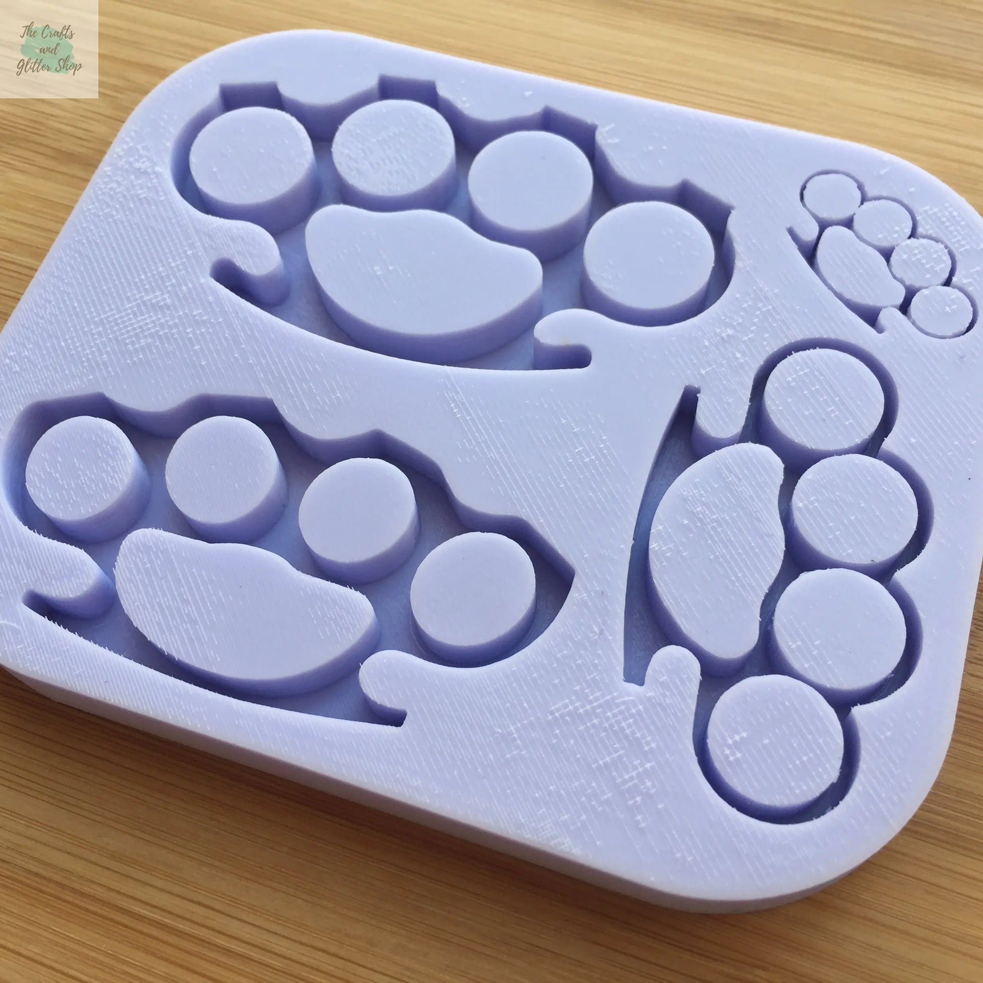 Brass Knuckles Silicone Mold The Crafts and Glitter Shop
