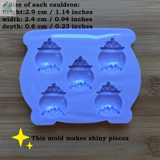 Bubble Cauldron Silicone Mold