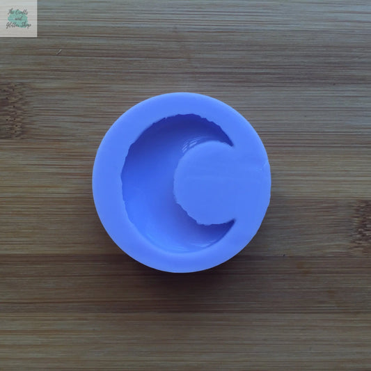 Bubble Moon Silicone Rubber Mold The Crafts and Glitter Shop