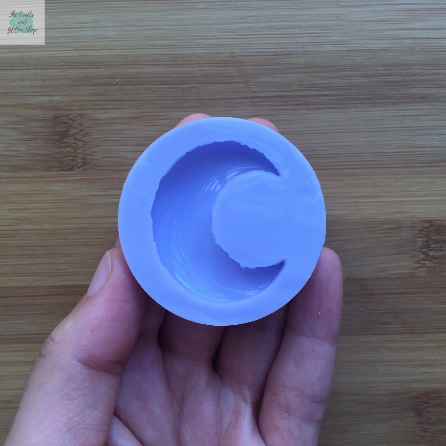 Bubble Moon Silicone Rubber Mold The Crafts and Glitter Shop