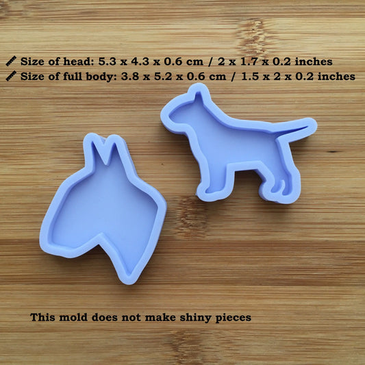 Bull Terrier Silicone Mold