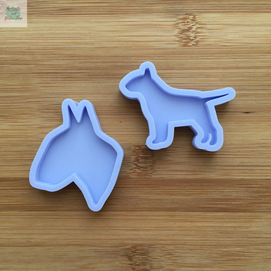 Bull Terrier Silicone Mold - The Crafts and Glitter Shop