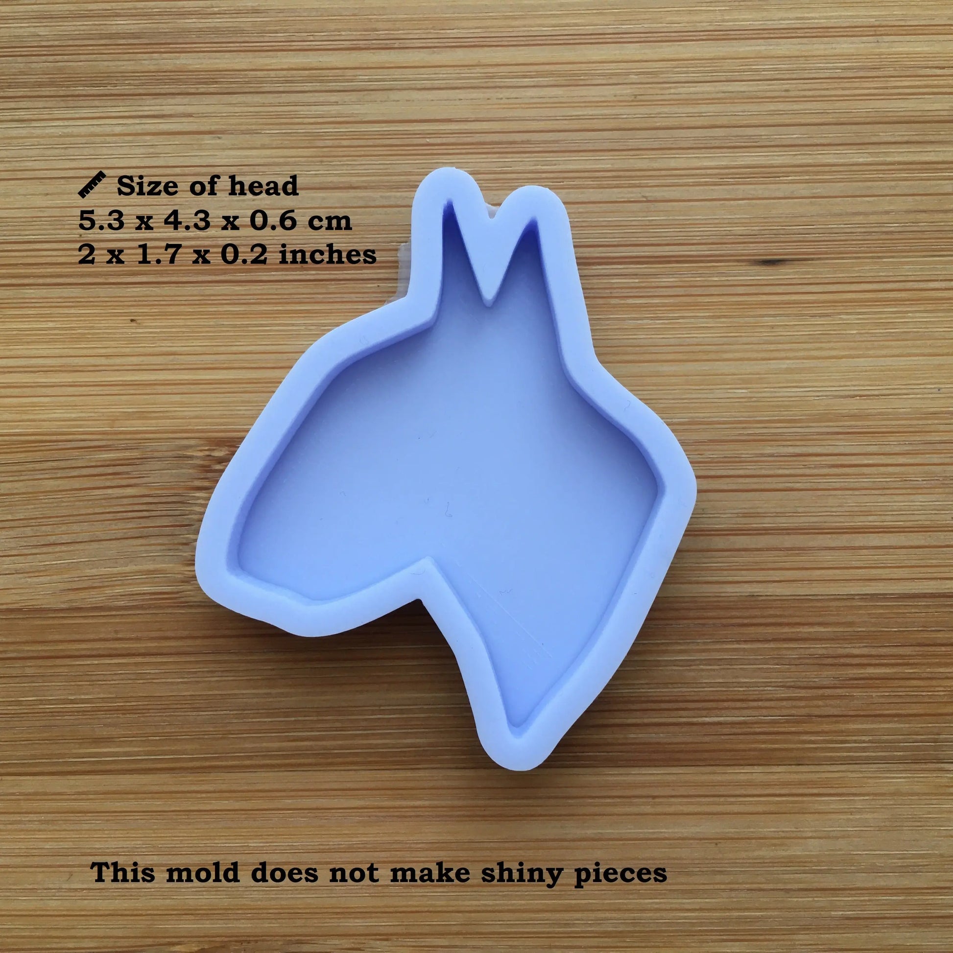 Bull Terrier Silicone Mold - The Crafts and Glitter Shop