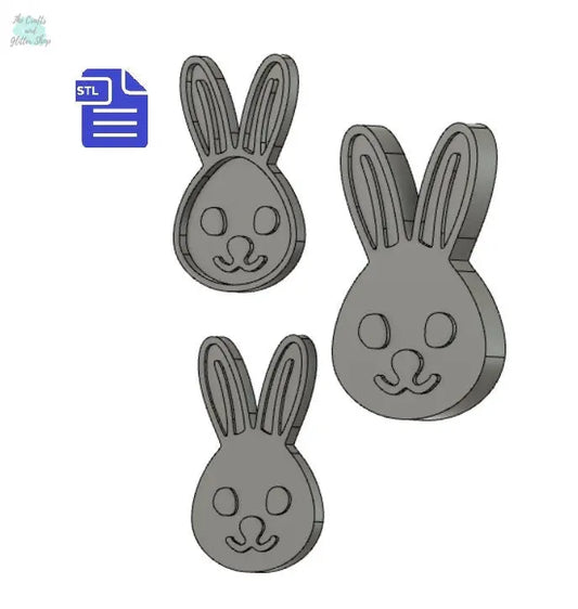 Bunny STL File - for 3D printing - FILE ONLY - The Crafts and Glitter Shop