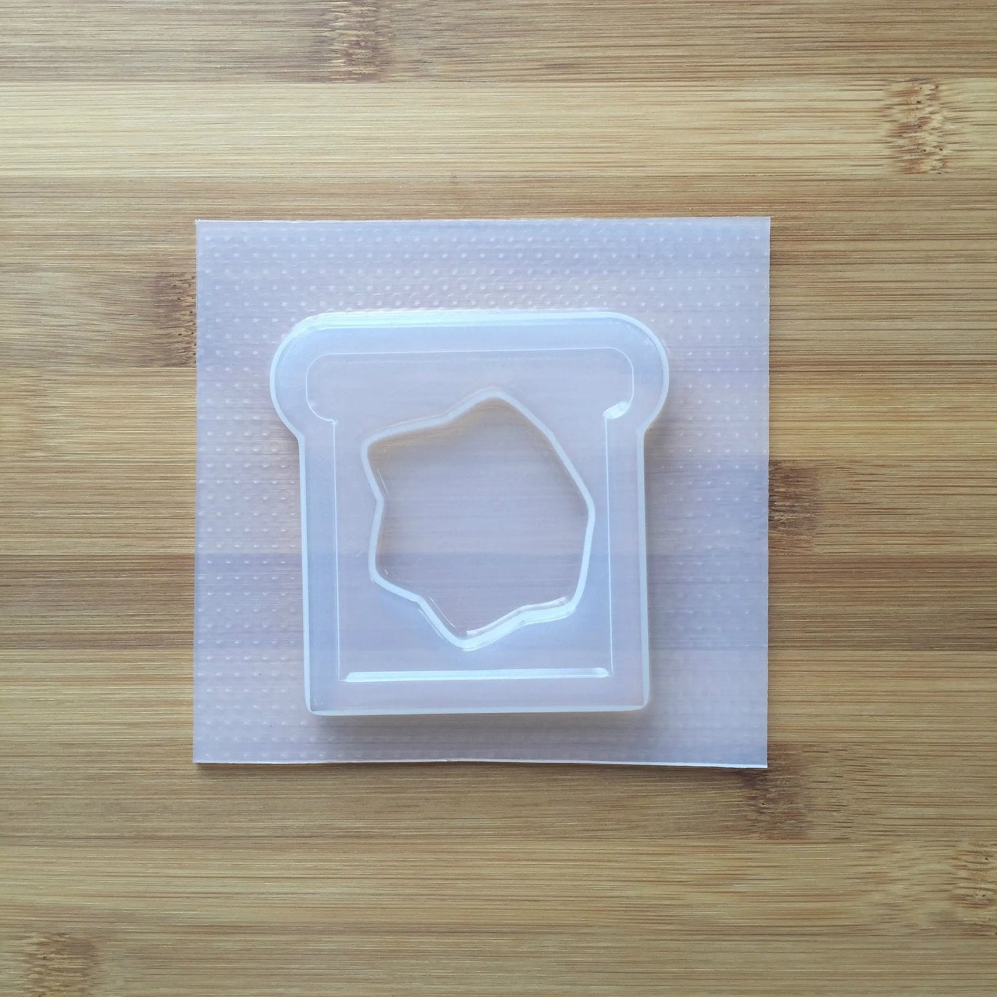 Buttered Toast Shaker Plastic Mold The Crafts and Glitter Shop