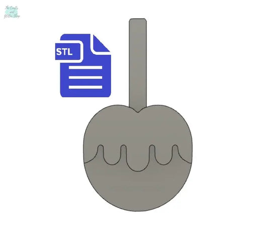 Candy Apple STL File - for 3D printing - FILE ONLY - The Crafts and Glitter Shop