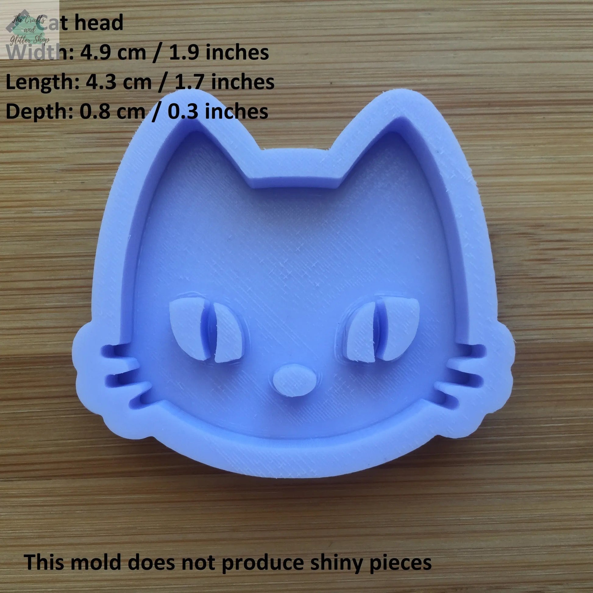 Cat Face Silicone Mold The Crafts and Glitter Shop