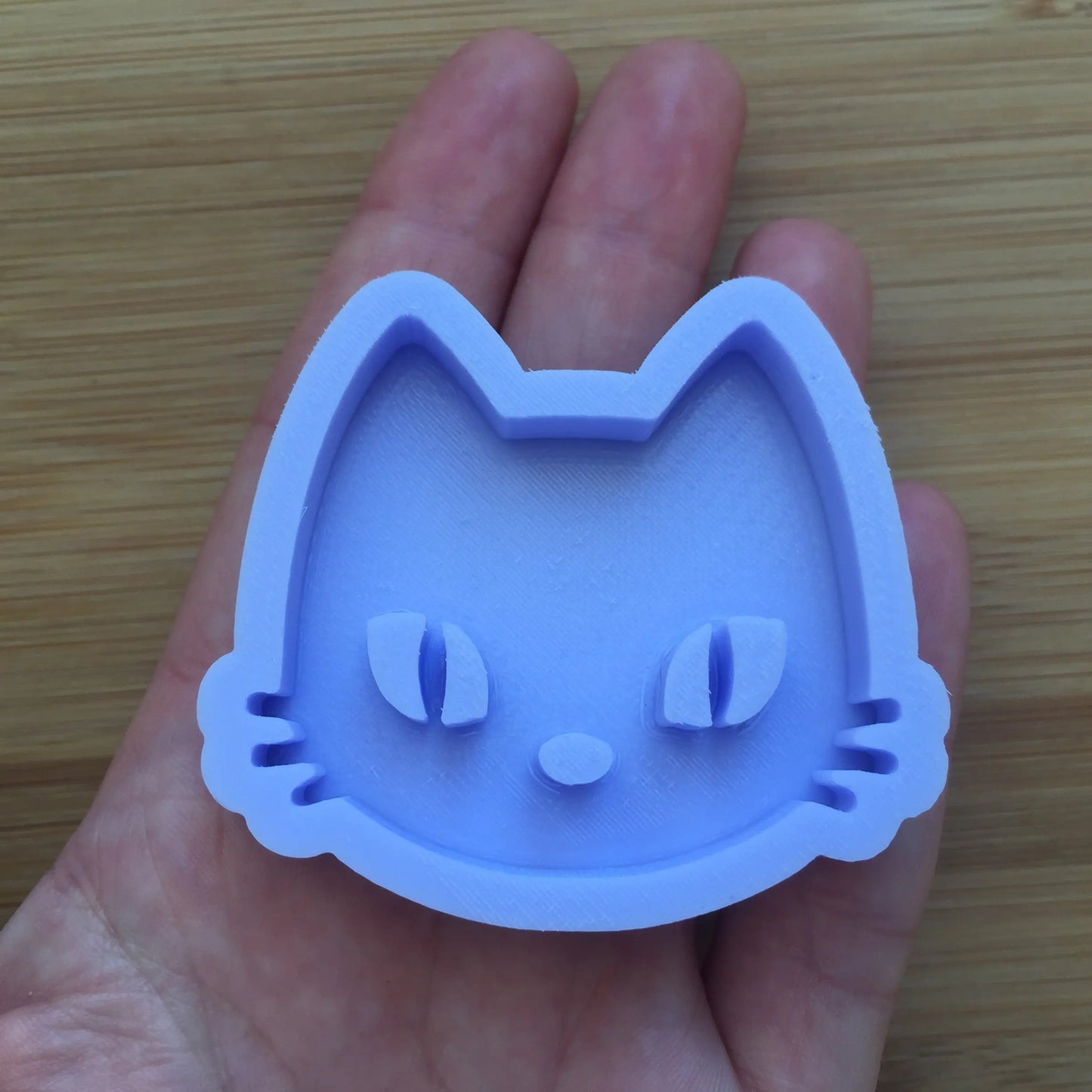 Cat Face Silicone Mold The Crafts and Glitter Shop