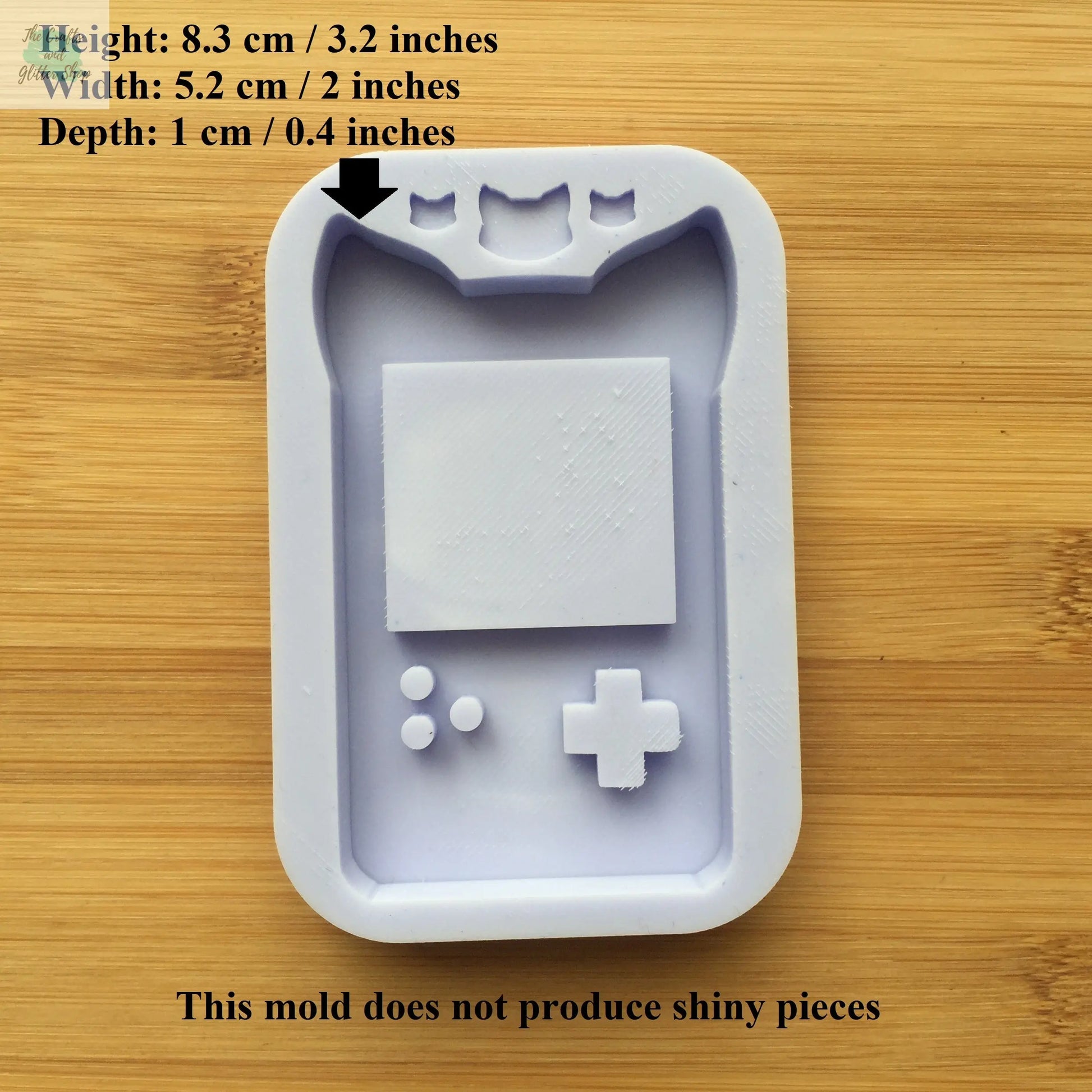 Cat Game Console Silicone Mold The Crafts and Glitter Shop