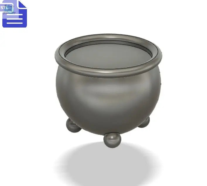 Cauldron STL File - for 3D printing - FILE ONLY - The Crafts and Glitter Shop
