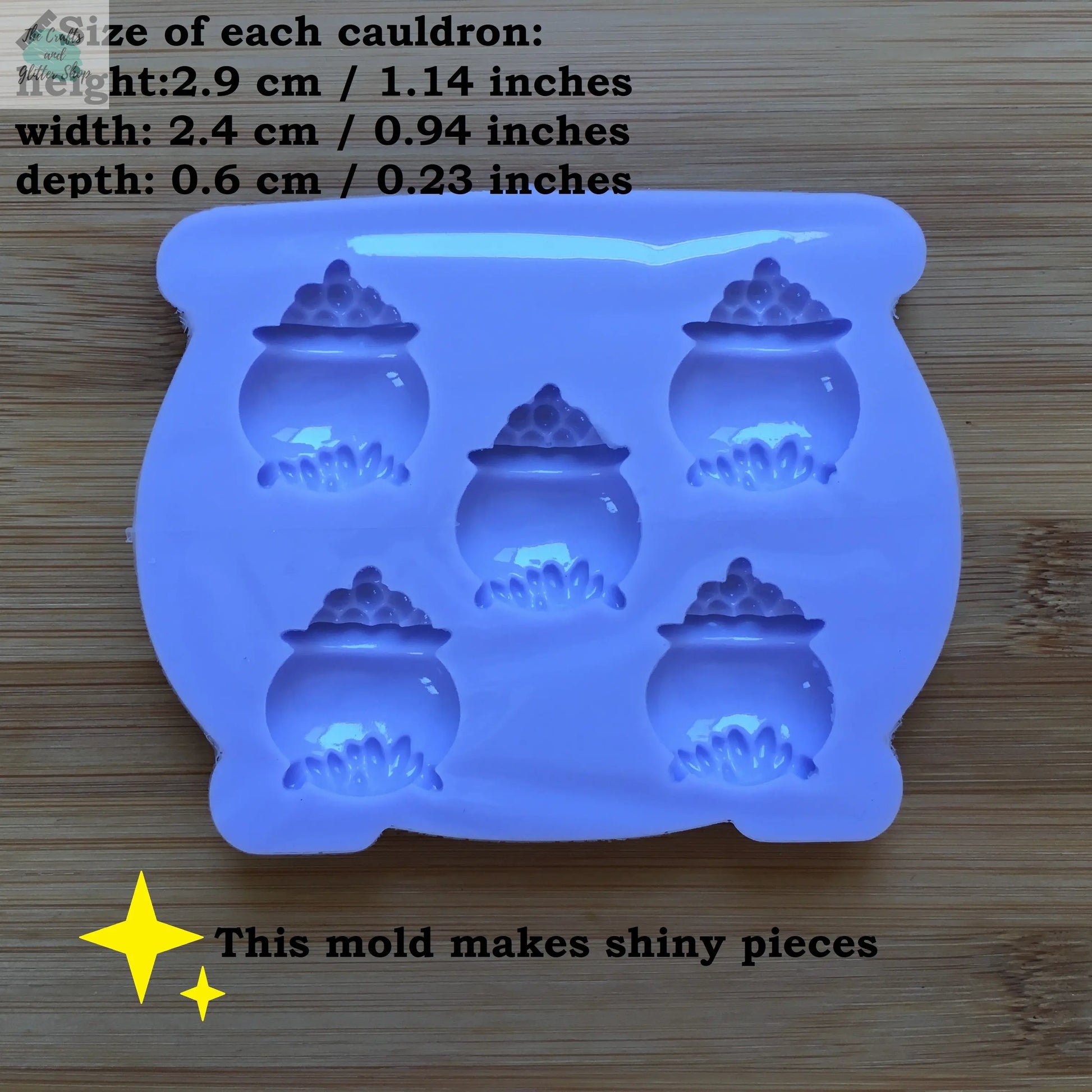 Cauldron Silicone Mold - The Crafts and Glitter Shop