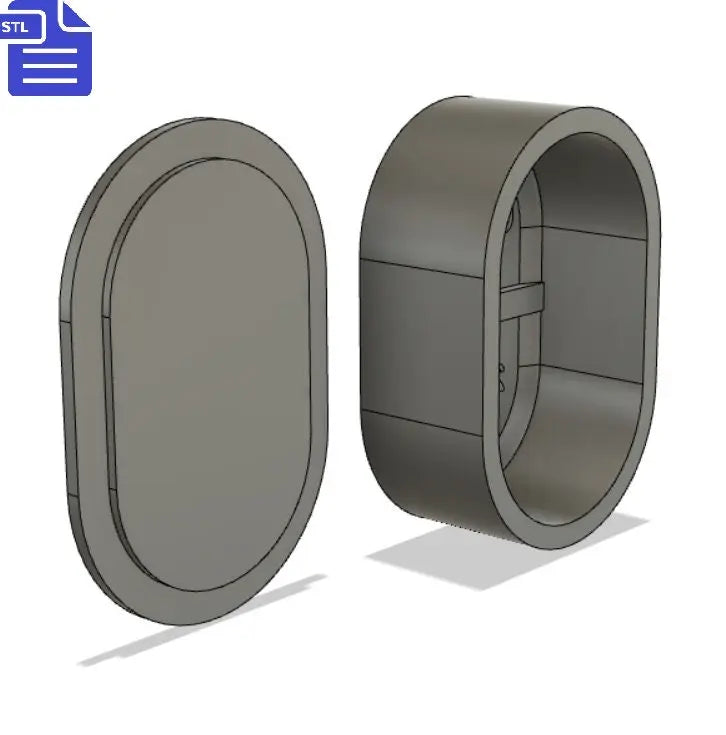 Chill Pill Bath Bomb Mold STL File - for 3D printing - FILE ONLY - Chill Pill Bath Bomb Press Mould Shower Steamer