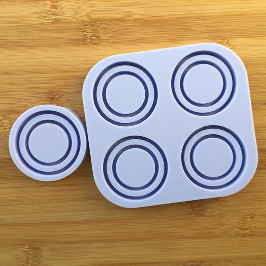 Circle Double Shaker Silicone Mold
