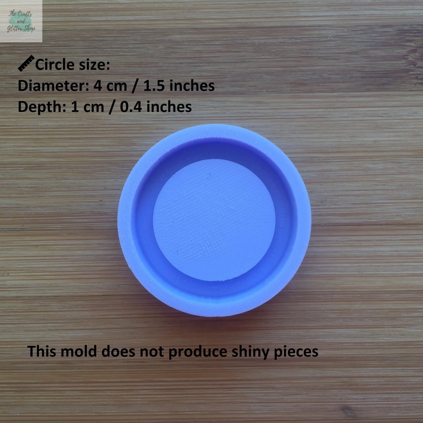 Circle Shaker Silicone Mold The Crafts and Glitter Shop