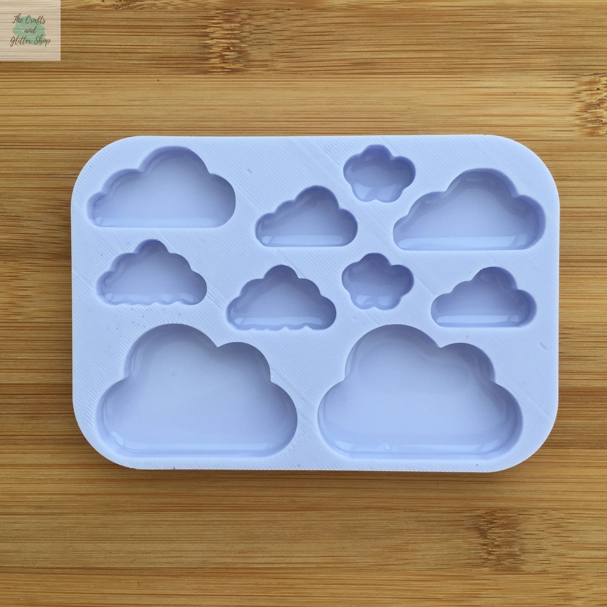 Clouds Silicone Mold The Crafts and Glitter Shop
