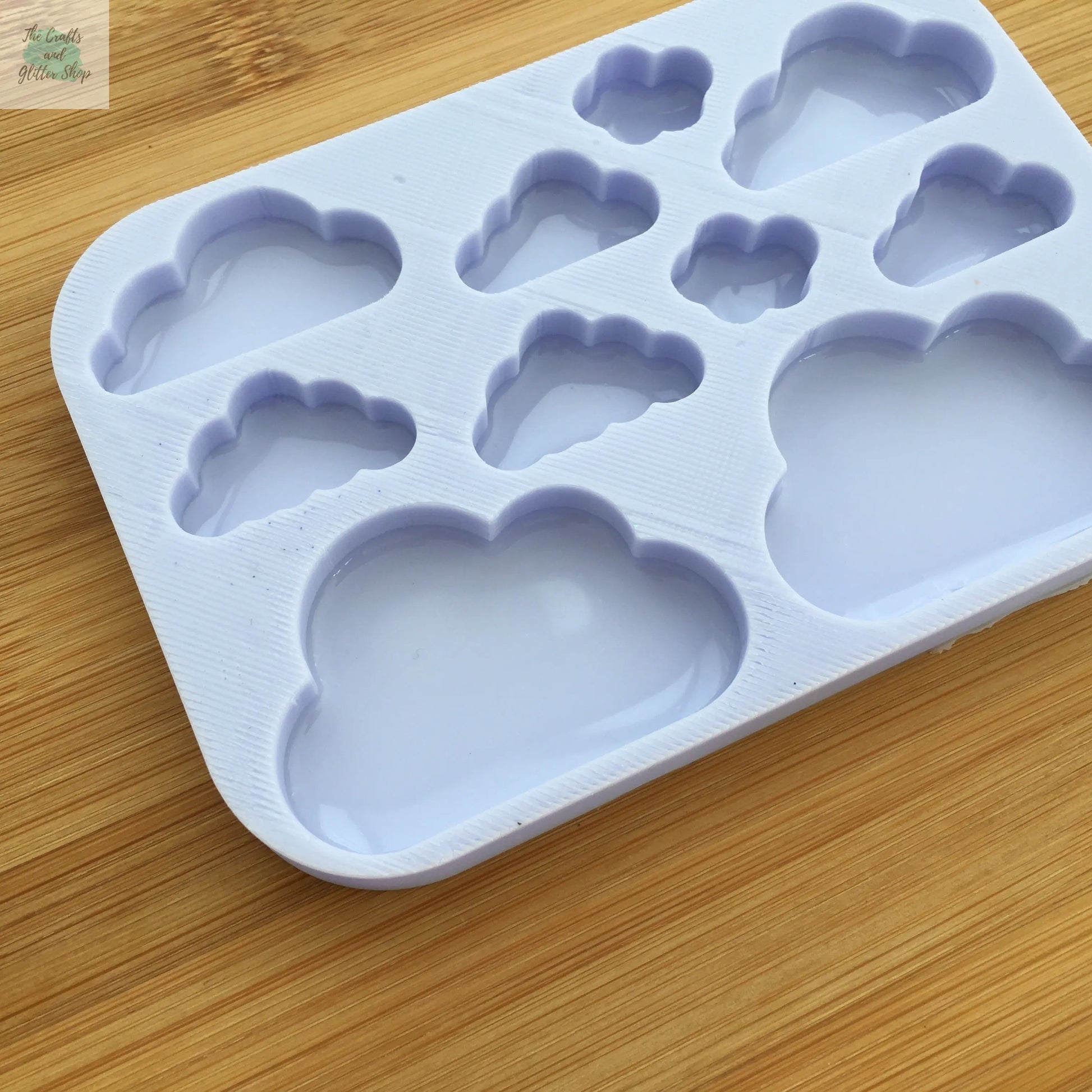 Clouds Silicone Mold The Crafts and Glitter Shop