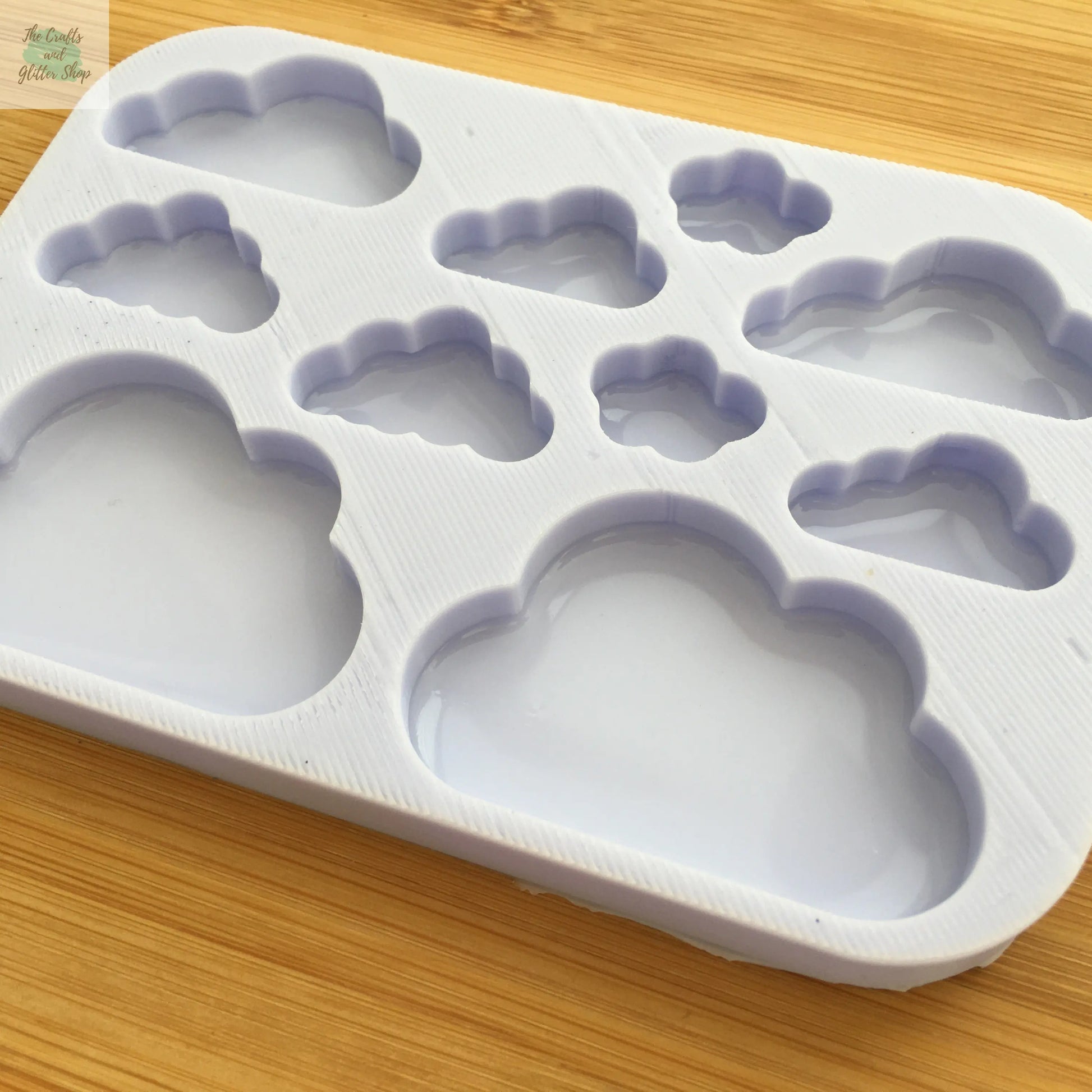 Clouds Silicone Mold The Crafts and Glitter Shop