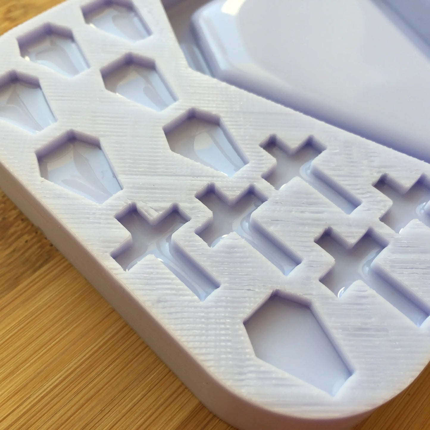 Coffin Shaker with bits Silicone Mold The Crafts and Glitter Shop