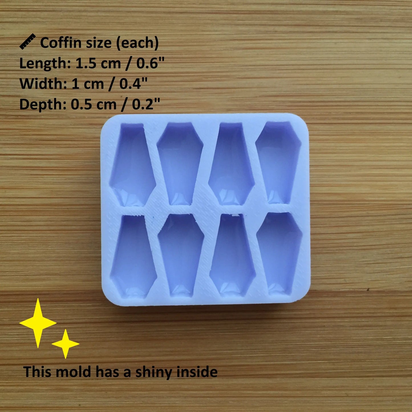 Coffin Silicone Mold The Crafts and Glitter Shop