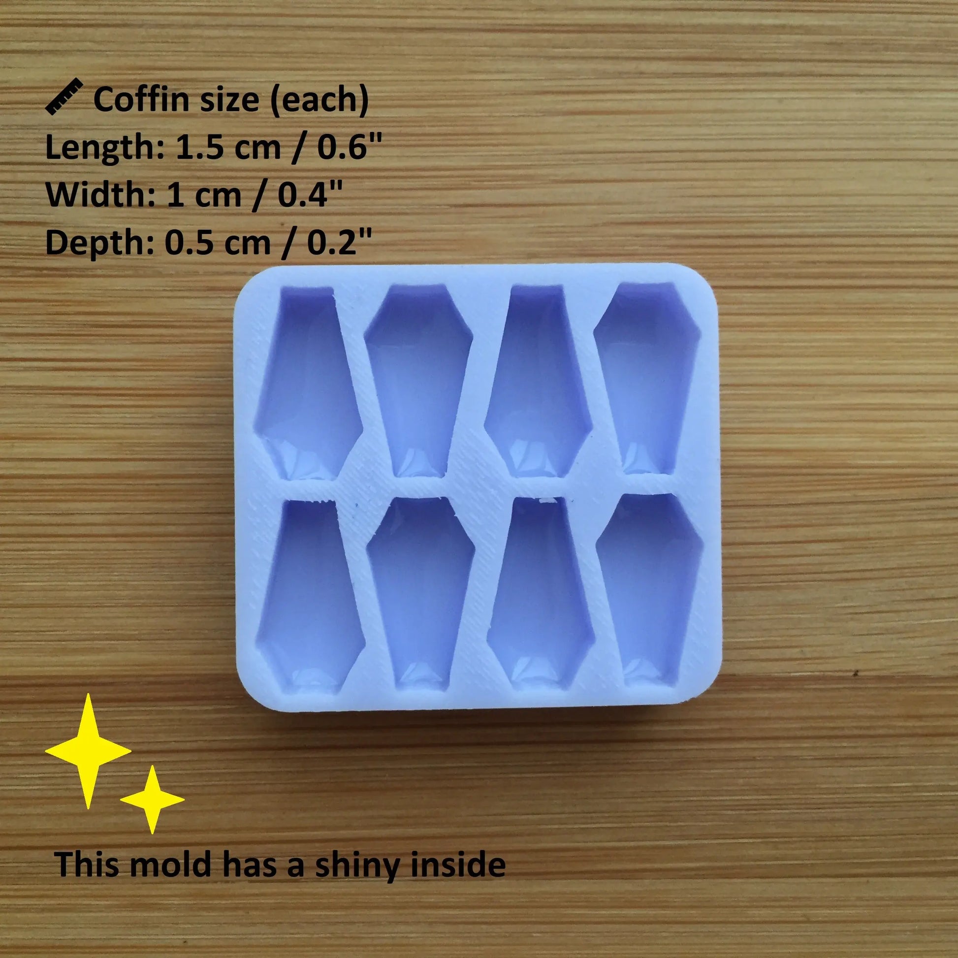Coffin Silicone Mold The Crafts and Glitter Shop