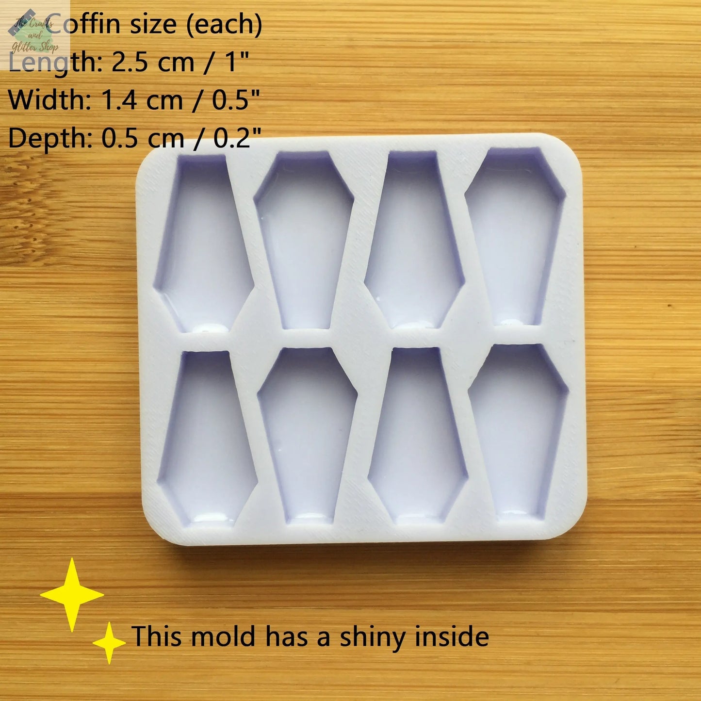 Coffin Silicone Mold The Crafts and Glitter Shop