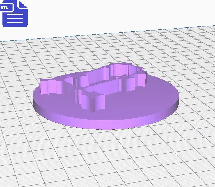 Constellations Zodiac Stamp STL File - for 3D printing - FILE ONLY