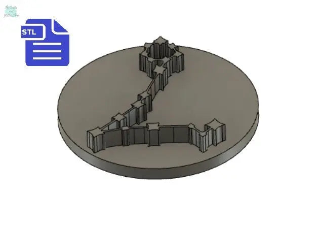 Constellations Zodiac Stamp STL File - for 3D printing - FILE ONLY - The Crafts and Glitter Shop
