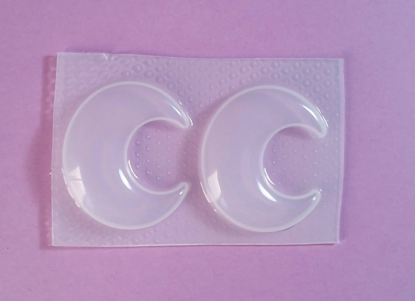 Crescent Moon Plastic Mold The Crafts and Glitter Shop