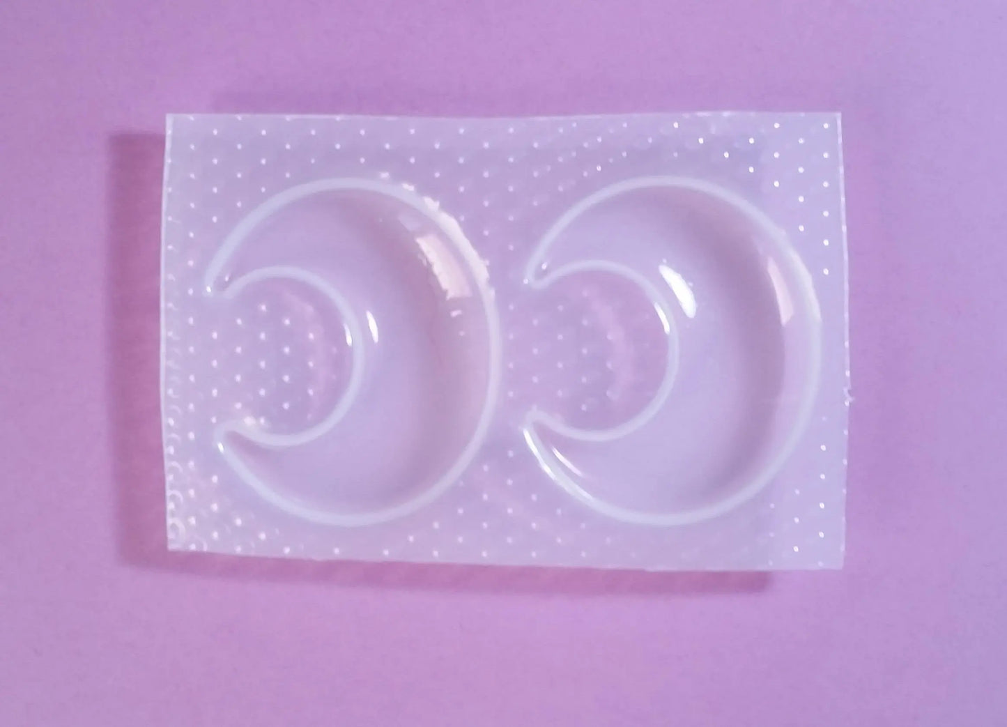 Crescent Moon Plastic Mold The Crafts and Glitter Shop
